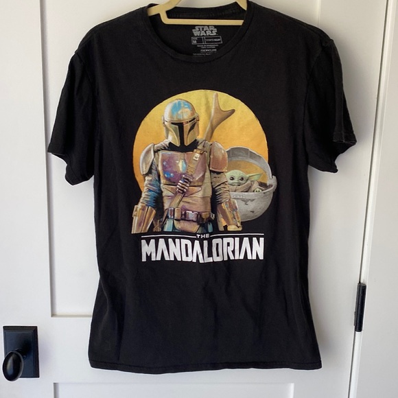 Star Wars Other - 3/$20 Star Wars The Mandalorian Men's Short Sleeve Graphic Crewneck T-Shirt